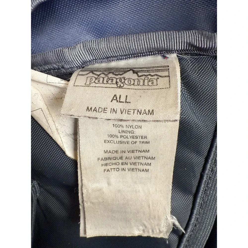Patagonia Navy‎ Blue Backpack Travel School Outdoor Gear